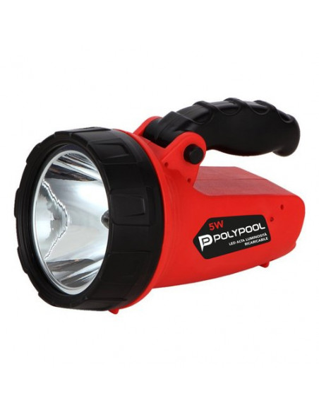 Torcia elettrica Poly Pool PP3172 Rosso e Nero