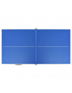 Tavolo da Ping Pong con Rete 5 Piedi 152x76x66 cm Blu