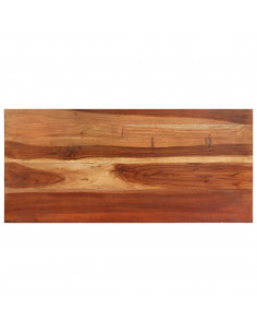 Tavolo da Pranzo 110x50x76 cm Legno Massello di Acacia