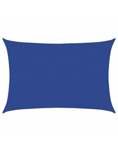 Vela Parasole 160 g/m² Rettangolare Blu 4x5 m in HDPE 2