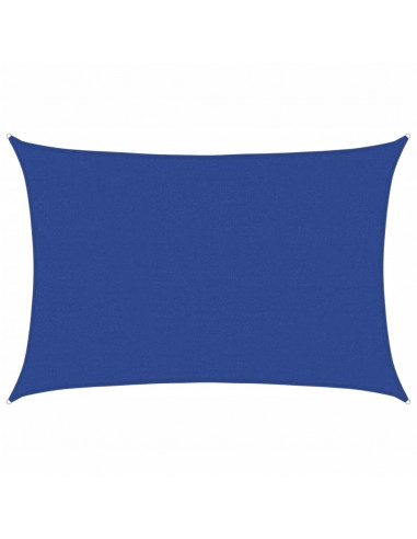 Vela Parasole 160 g/m² Rettangolare Blu 4x5 m in HDPE
