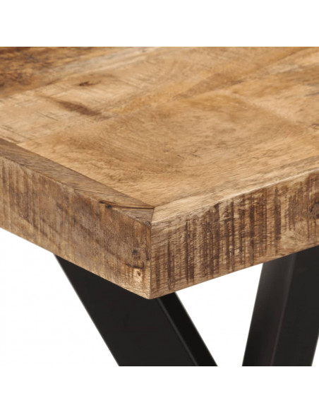 Tavolo da Pranzo 110x55x75 cm in Legno Massello di Mango