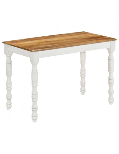 Tavolo da Pranzo 110x60x75 cm in Legno Massello di Mango