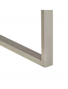 Tavolo da Pranzo 118x58x76 cm in Legno Massello di Acacia