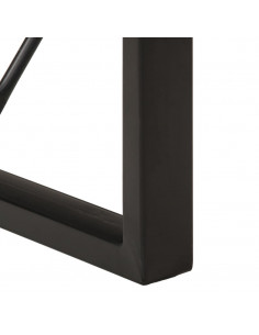 Tavolo da Pranzo 120x55x76 cm in Legno Massello di Mango Grezzo