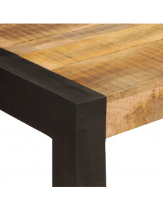 Tavolo da Pranzo 120x60x76 cm in Legno Massello di Mango