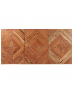 Tavolo da Pranzo 140x70x76 cm in Legno Massello Acacia e Mango