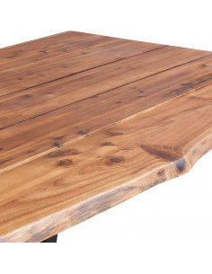 Tavolo da Pranzo 170x90x75 cm in Legno Massello Acacia
