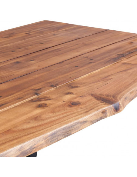 Tavolo da Pranzo 170x90x75 cm in Legno Massello Acacia