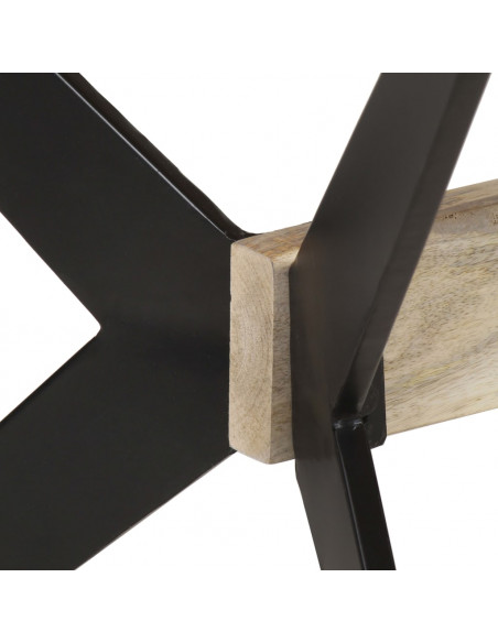 Tavolo da Pranzo 180x90x76 cm in Legno Massello di Mango
