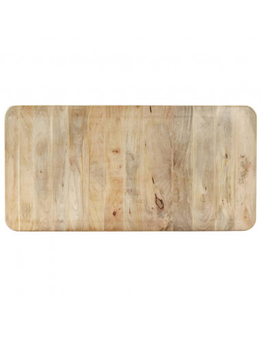 Tavolo da Pranzo 180x90x76 cm in Legno Massello di Mango