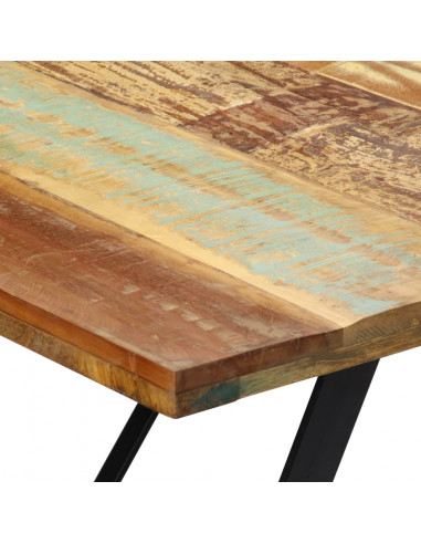 Tavolo da Pranzo 180x90x76 cm in Legno Massello di Recupero