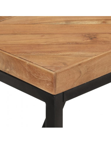 Tavolo da Pranzo 180x90x76 cm Legno Massello di Acacia e Mango
