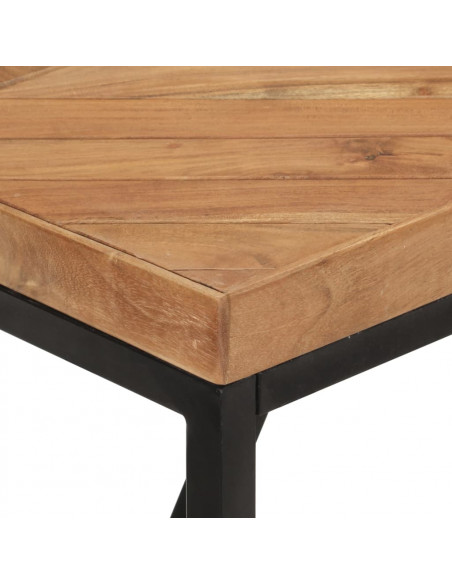 Tavolo da Pranzo 180x90x76 cm Legno Massello di Acacia e Mango