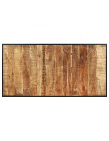 Tavolo da Pranzo 200 cm in Legno di Mango Grezzo