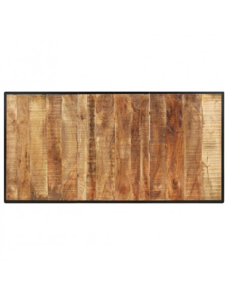 Tavolo da Pranzo 200 cm in Legno di Mango Grezzo