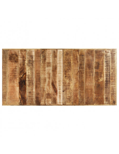 Tavolo da Pranzo 200x100x75 cm in Legno Massello di Mango