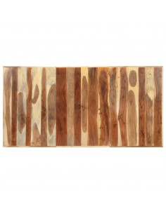 Tavolo da Pranzo 200x100x75cm Legno Massello con Finitura Miele