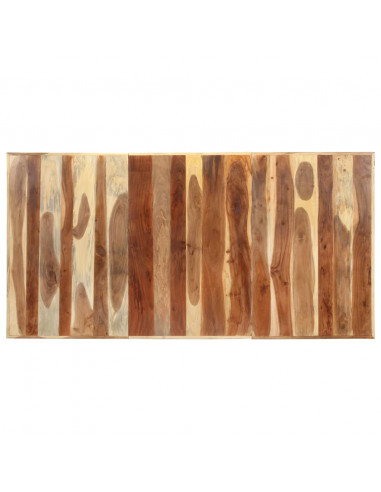 Tavolo da Pranzo 200x100x75cm Legno Massello con Finitura Miele