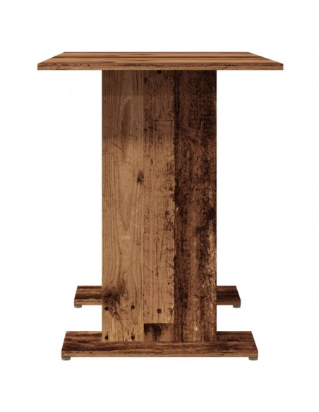 Tavolo da Pranzo Legno Antico 110x60x75 cm in Legno Multistrato