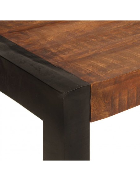Tavolo da Pranzo Miele 120x60x76 cm in Legno Massello di Mango