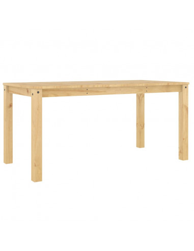 Tavolo da Pranzo Panama 160x80x75 cm in Legno Massello di Pino