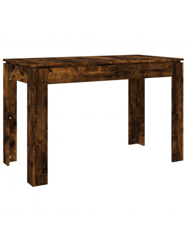 Tavolo da Pranzo Rovere Fumo 120x60x76 cm Legno Multistrato