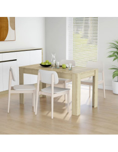 Tavolo da Pranzo Rovere Sonoma 140x74,5x76 cm Legno Multistrato
