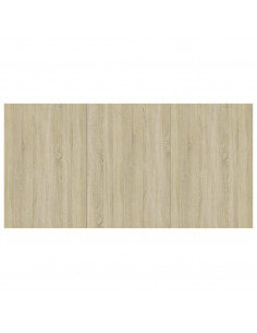 Tavolo da Pranzo Rovere Sonoma 180x90x76cm in Legno Multistrato