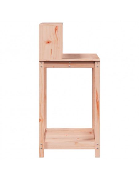 Tavolo Invaso con Ripiani 82,5x50x109,5 cm Massello Douglas