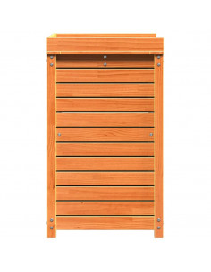 Tavolo Invaso con Ripiani Marrone 82,5x50x86,5 cm Massello Pino