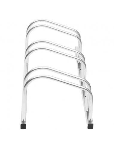 Portabici per 3 Biciclette Acciaio Zincato