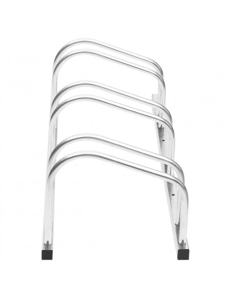 Portabici per 3 Biciclette Acciaio Zincato