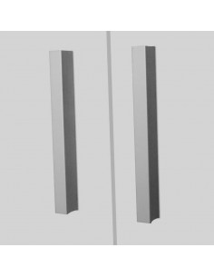 Tavolo Pieghevole da Parete Bianco 100x60 cm