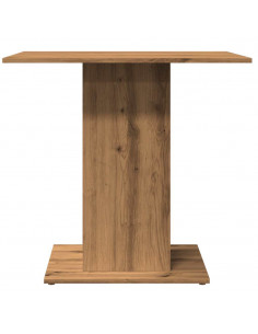 Tavolo Pranzo Rovere Artigianale 80x80x75 cm Legno Multistrato