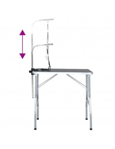 Tavolo Toelettatura Cani Gatti Animali Regolabile 1 Guinzaglio