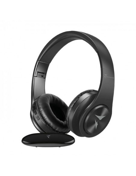 Techmade TM-YH690 cuffia e auricolare Cuffie Wireless A Padiglione Musica/Giornaliera Nero
