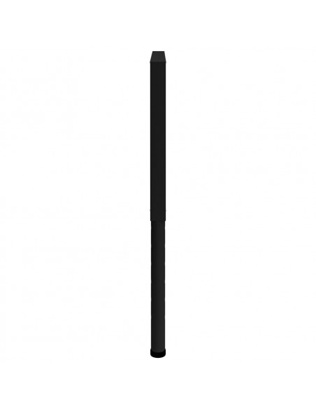 Telai per Banco da Lavoro 2 pz in Metallo 85x(69-95,5) cm Neri