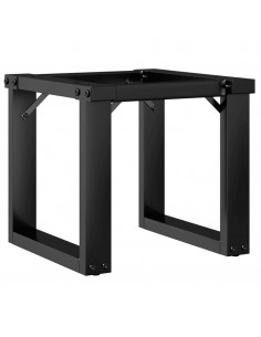 Telaio Gambe a O per Tavolino da Salotto 40x40x33 cm in Ghisa