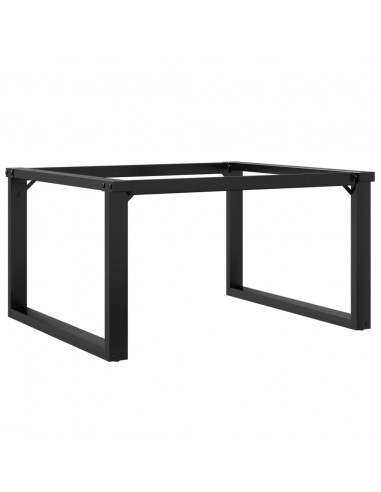 Telaio Gambe a O per Tavolino da Salotto 80x70x43 cm in Ghisa