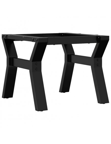 Telaio Gambe a Y per Tavolino da Salotto 40x40x33 cm in Ghisa