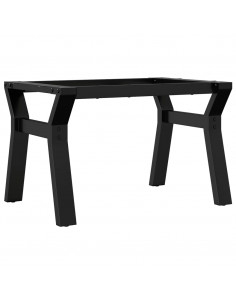 Telaio Gambe a Y per Tavolino da Salotto 60x40x38 cm in Ghisa