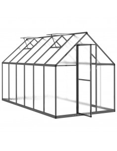 Telaio Serra con Base Antracite 334x169x195 cm in Alluminio