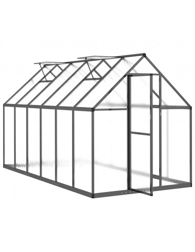 Telaio Serra con Base Antracite 334x169x195 cm in Alluminio