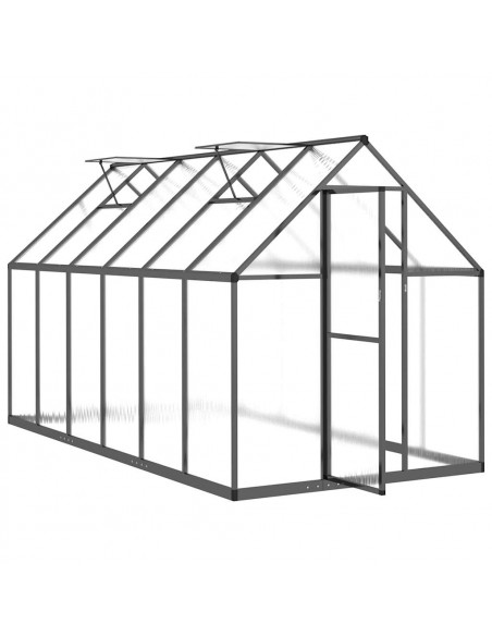 Telaio Serra con Base Antracite 334x169x195 cm in Alluminio