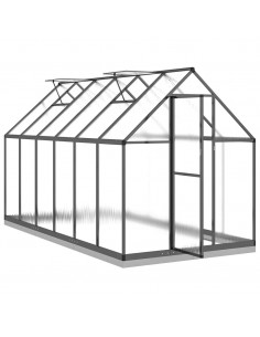 Telaio Serra con Base Antracite 334x169x202 cm in Alluminio