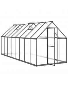 Telaio Serra con Base Antracite 445x169x195 cm in Alluminio