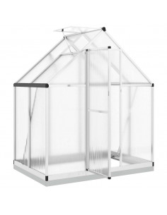 Telaio Serra con Base Argento 169x114x202 cm in Alluminio