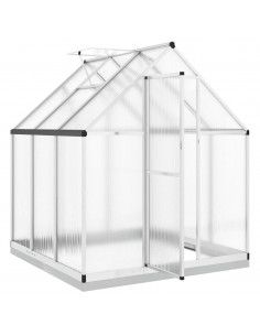 Telaio Serra con Base Argento 169x169x202 cm in Alluminio