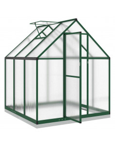 Telaio Serra con Base Verde 169x169x202 cm in Alluminio